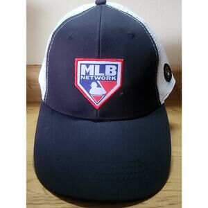 MLB Network Hat BDA Sports Trucker Snapback Men's Mesh Back Adjustable